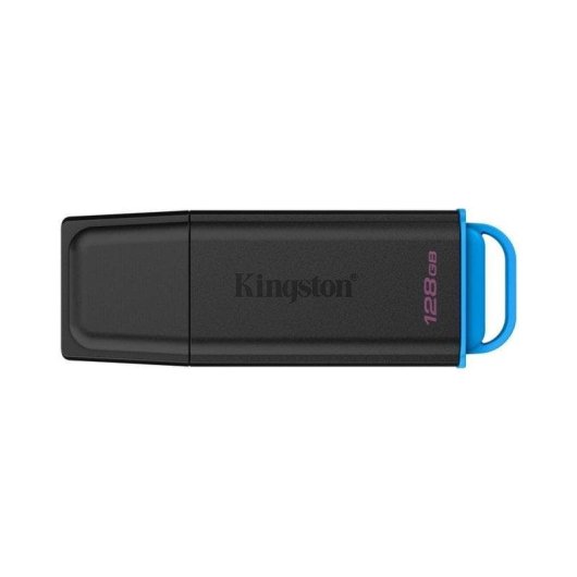 Clé USB Kingston DataTraveler Exodia 128GB USB 3.2 Gen 1 Noir Bleu