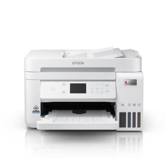 Multifunções Epson L6276 EcoTank Jato de Tinta Cor WiFi Ethernet Duplex Branco