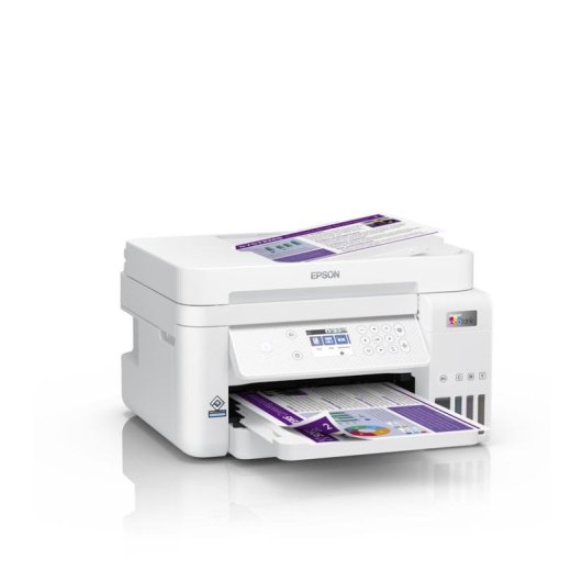 Multifunções Epson L6276 EcoTank Jato de Tinta Cor WiFi Ethernet Duplex Branco