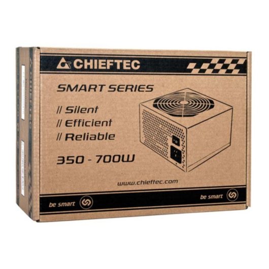 Fuente de Alimentación Chieftec GPS-650A8 650W Certificación 80 PLUS Bronze activa