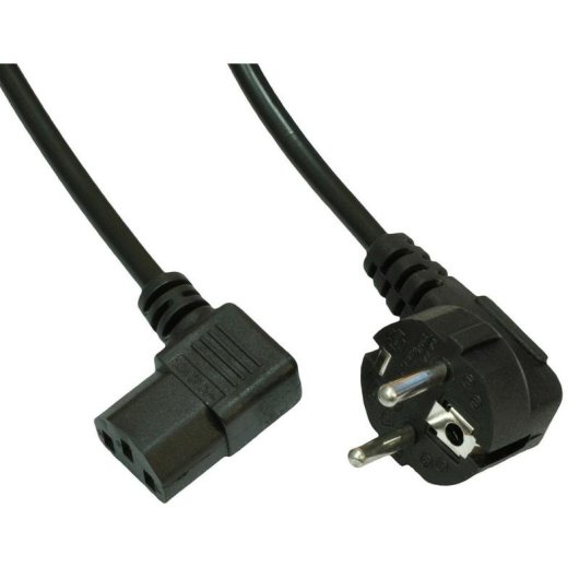 Cable de Alimentación Akyga AK-PC-02A 1,5 m CEE7/7 a IEC C13