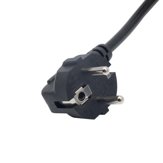 Cable de alimentación Akyga AK-NB-08A Híbrido CEE 7/7 a C5 1 m