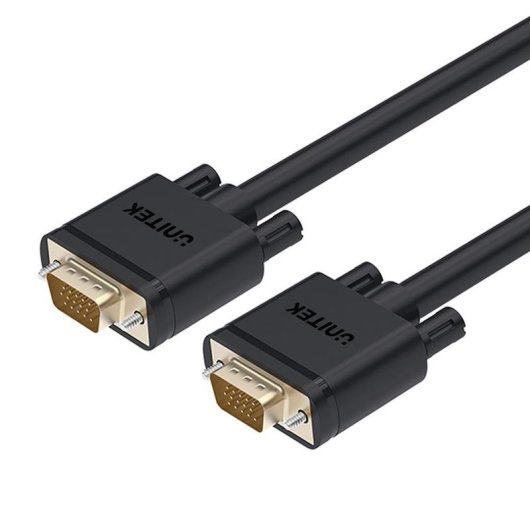 Câble VGA Unitek Y-C504G 3 m Noir