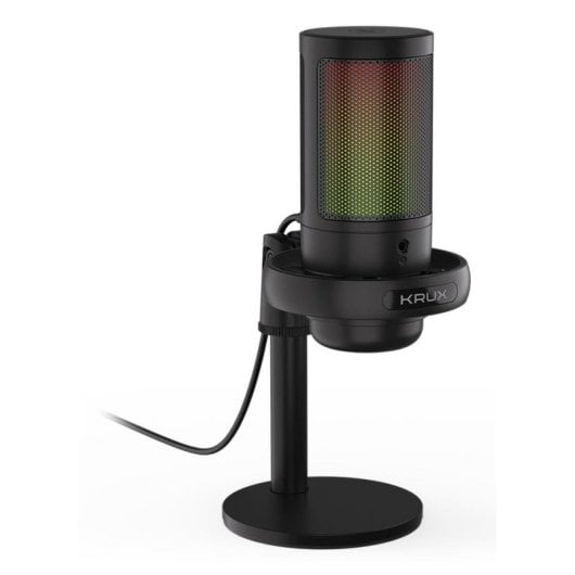 Microphone Krux Epic 1000S USB cardioïde avec filtre antipop et commandes