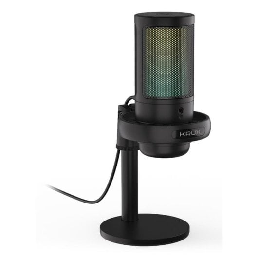 Microphone Krux Epic 1000S USB cardioïde avec filtre antipop et commandes
