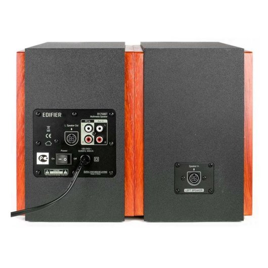 Altavoces Edifier R1700BT Alámbricos e Inalámbricos 15W Marrón con Ajuste de Graves