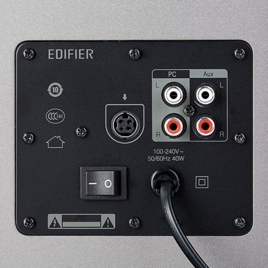 Altavoces Edifier 2.1 cableados 60W con mando IR y control giratorio