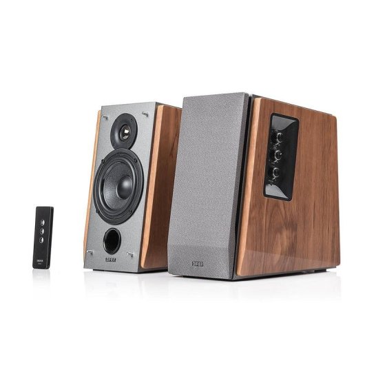 Altavoces Edifier 2.1 cableados 60W con mando IR y control giratorio