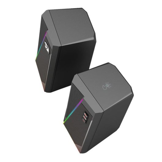 Altavoces Redragon Gaming GS520 RGB 6W con control táctil y jack 3,5mm