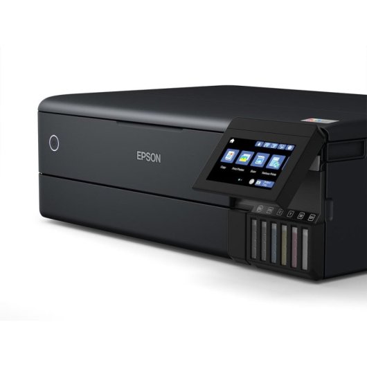 Multifunções Epson L8180 EcoTank Jato de Tinta Cor WiFi Duplex A3+ Preto