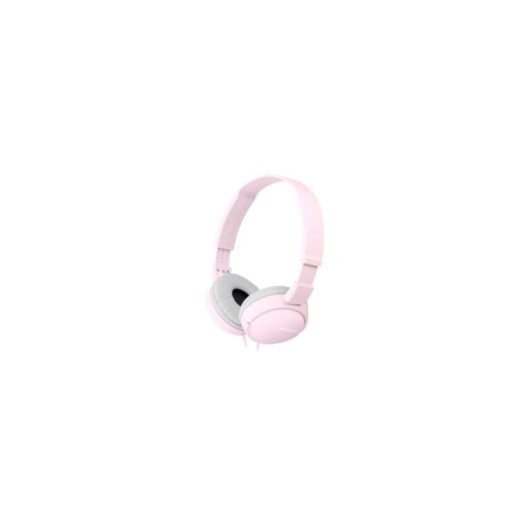 Casque Sony MDR-ZX110 avec câble, connectivité filaire, musique, rose