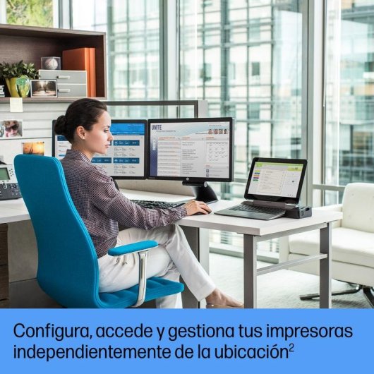 Impresora Láser Ethernet HP LaserJet Pro 4002dn con impresión dúplex