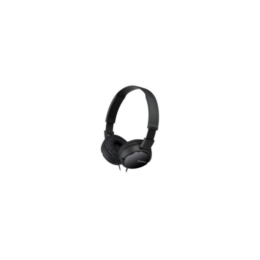 Casque Sony MDR-ZX110 avec câble, diaphragmes 30 mm, noir