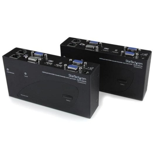 Extensor de Consola KVM USB VGA Doble StarTech.com por Cat5 200 m