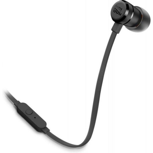 Auriculares JBL Tune 290 con cable, Intraaurales, Micrófono y controles, color negro