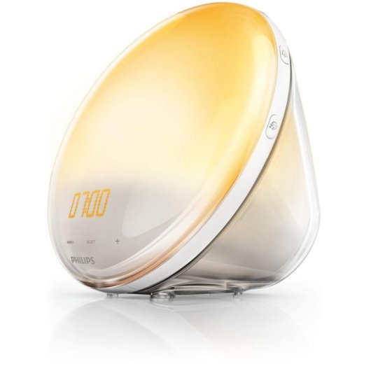 Simulateur d'aube Réveil Philips SmartSleep HF3521/01 20 niveaux de luminosité