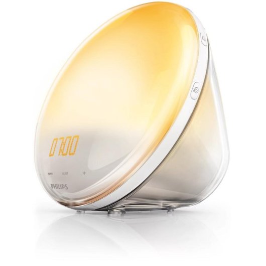 Simulateur d'aube Réveil Philips SmartSleep HF3521/01 20 niveaux de luminosité