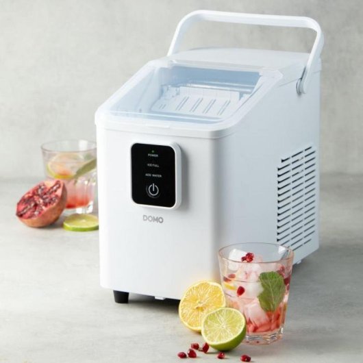 Máquina de gelo Domo DO9292IB 12 kg/dia 0,8 L Branca