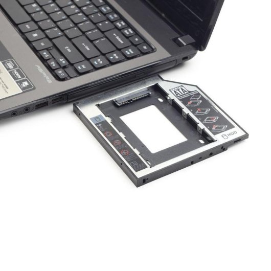 Adapter Gembird MF-95-02 für 2,5" Festplatte in 5,25" SATA-Schacht