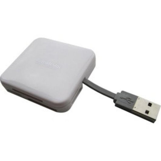 Lector de Tarjetas PNY AXP724 USB 2.0 Multi-formato Blanco