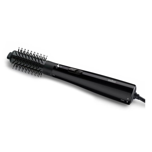 Spazzola ad aria ionica Braun Haircare Airstyler AS2 300 W Nero con 2 accessori