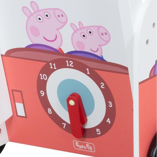 Andador Multifunción roba Peppa Pig de MDF con Centro de Actividades