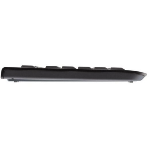 Teclado Cherry KC 1000 Alámbrico USB QWERTY completo negro con teclas duraderas