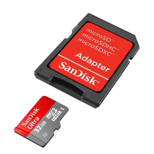 Memoria flash SanDisk Ultra microSDHC 32GB Clase 10 30 MB/s Android