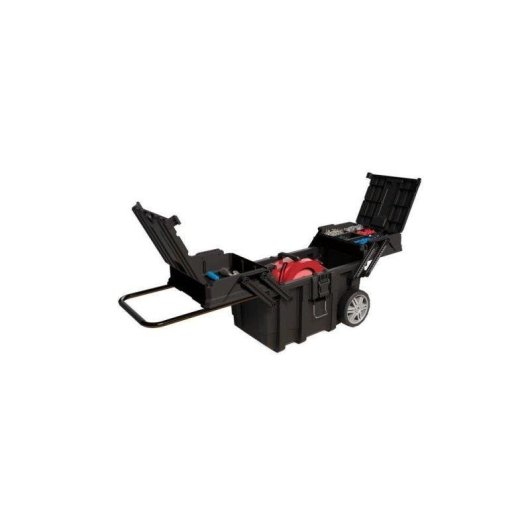 Caja de Herramientas Móvil Keter Cantilever con Ruedas Negra 64,6 x 37 x 41 cm