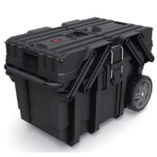 Caja de Herramientas Móvil Keter Cantilever con Ruedas Negra 64,6 x 37 x 41 cm