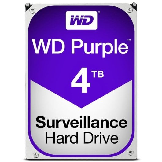 Disco Duro WD Purple 4TB HDD 5400rpm Serial ATA III 64MB