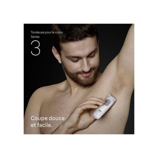 Aparador Corporal Braun Series 3 BG3500 Sem Fios 80min Resistente à Água 1 Pente