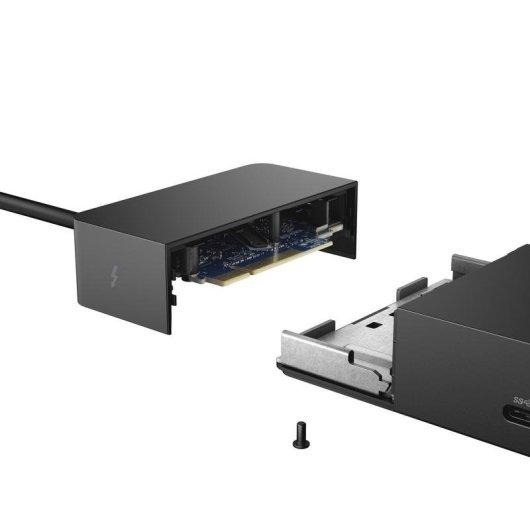 Base para Portátiles Dell WD19TB Thunderbolt 3 180W Negro