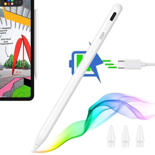 Lápiz Digital ESR para iPad Branco