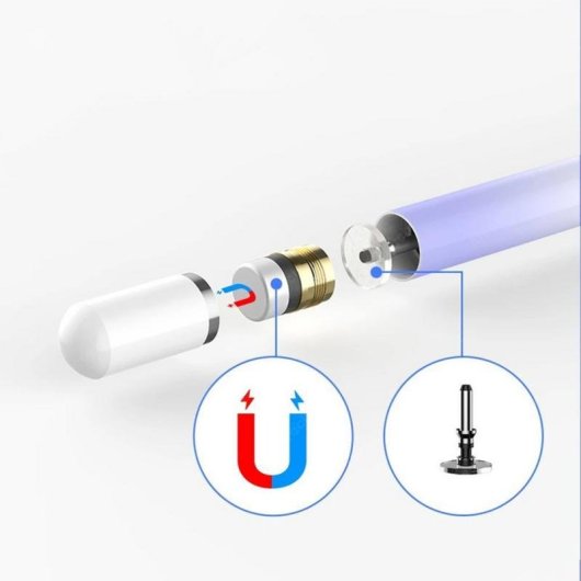 Lápiz Digital Tech-Protect Ombre Universal Rosa Aluminio