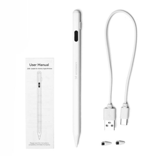 Lápiz Digital Universal Wozinsky Active Stylus Branco