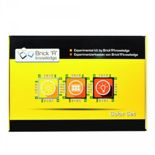 Set Solar Allnet Negro Compatible con Placas de Desarrollo