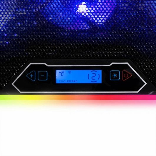 Ventilateur supplémentaire Evolveo ANIA9 17" 2500RPM avec éclairage RGB et réglage hauteur