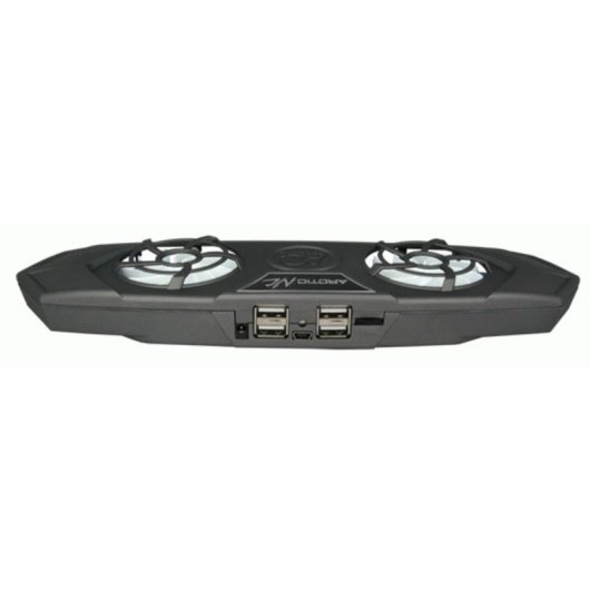 Almohadilla de refrigeração Arctic NC 2 ventiladores 6 cm Preto