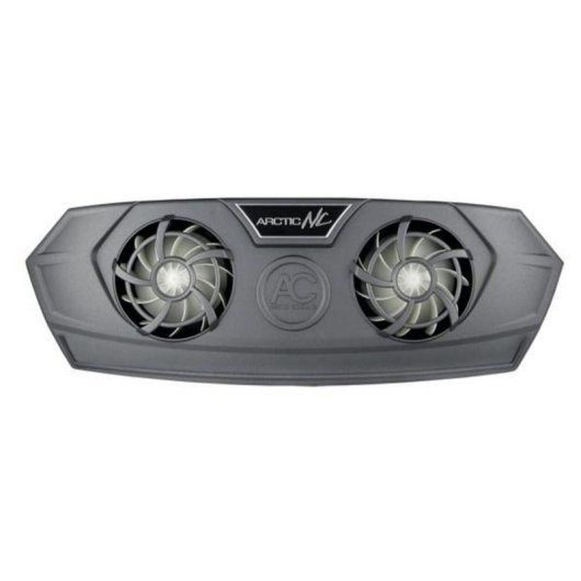 Almofada de refrigeração Arctic NC 2 ventiladores 6 cm Prateado