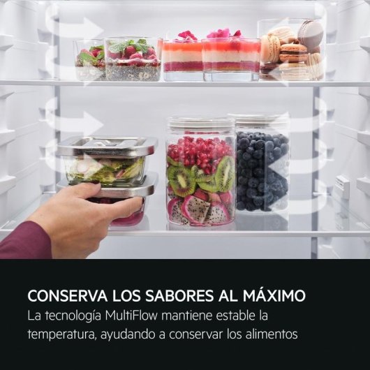 Frigorífico Combi AEG TC3NS181ES No Frost 176,5cm 235L E Branco