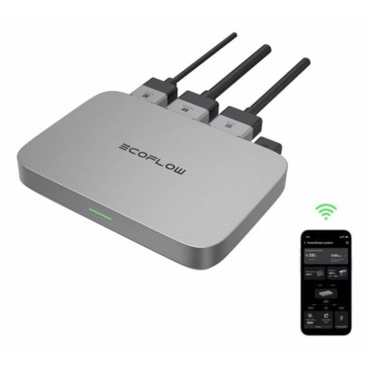 Microinversor EcoFlow STREAM 800W IP67 Wifi Compatível com Painel Solar