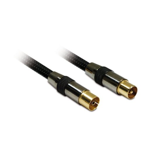 Koaxialkabel Metronic 419001 1,5 m Antenne Männlich-Weiblich Schwarz