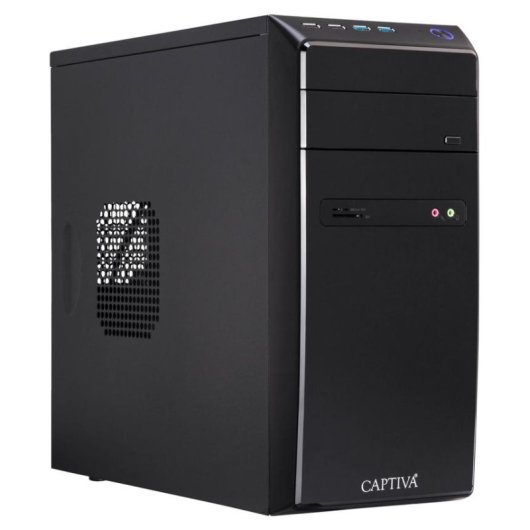 Desktop PC CAPTIVA 95662 AMD Ryzen 5 5600G 8GB 250GB SSD Radeon FreeDOS WiFi6