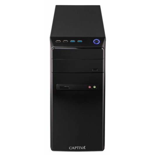 Desktop CAPTIVA 95669 AMD Ryzen 5 5600G 16GB 500GB SSD Radeon FreeDOS WiFi 6