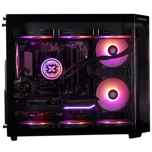 PC Sobremesa CAPTIVA R90-036 AMD Ryzen 7 5700X 32GB 1TB SSD RTX 5070 FreeDOS WiFi6