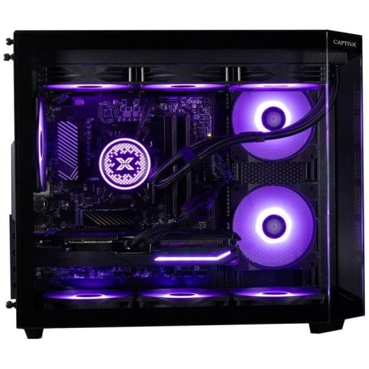 PC Sobremesa CAPTIVA R90-036 AMD Ryzen 7 5700X 32GB 1TB SSD RTX 5070 FreeDOS WiFi6