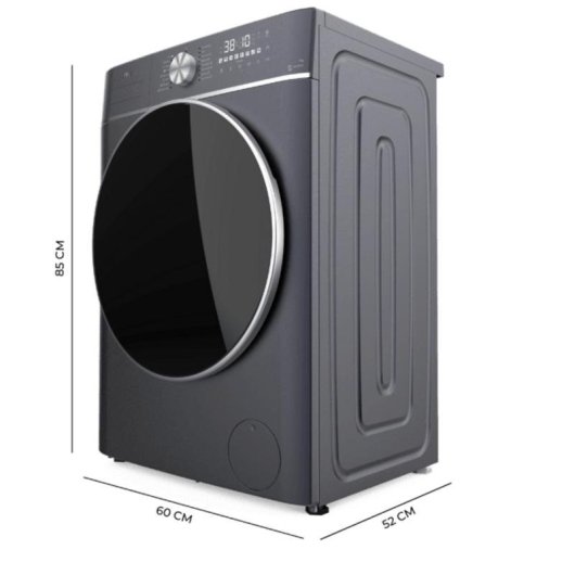 Lavasecadora Cecotec 10kg A Bolero Wash&Dry 8580 Inverter Ice Blue SteamMax