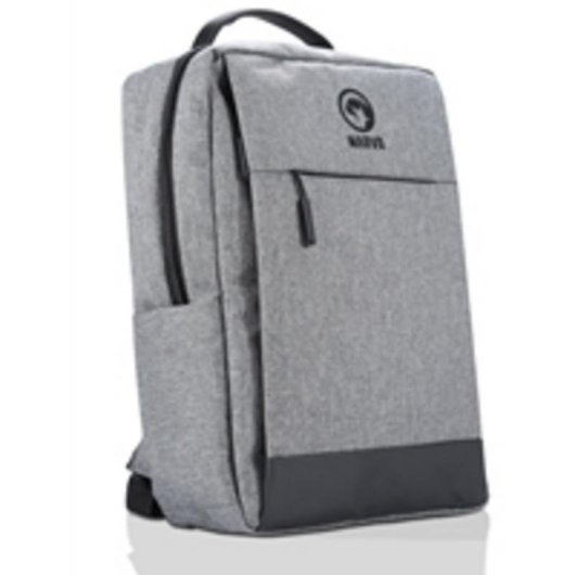 Mochila Marvo BA-03 15.6" A Prueba de Agua USB Gris