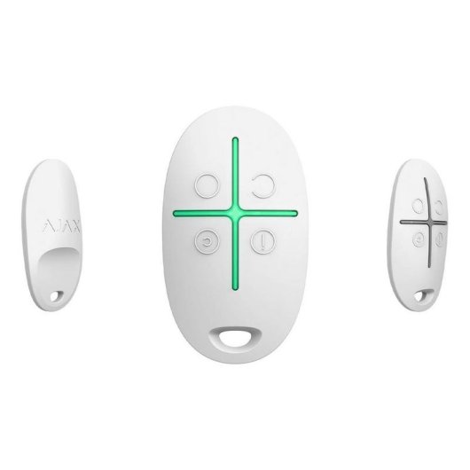 Alarma AJAX SpaceControl Inalámbrica Interior Botón de pánico Blanco 1300 m